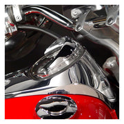 National Cycle NC Cast Speedometer Visor Chrome – Honda: 2004–2009 VTX1300C; 2003–2009…