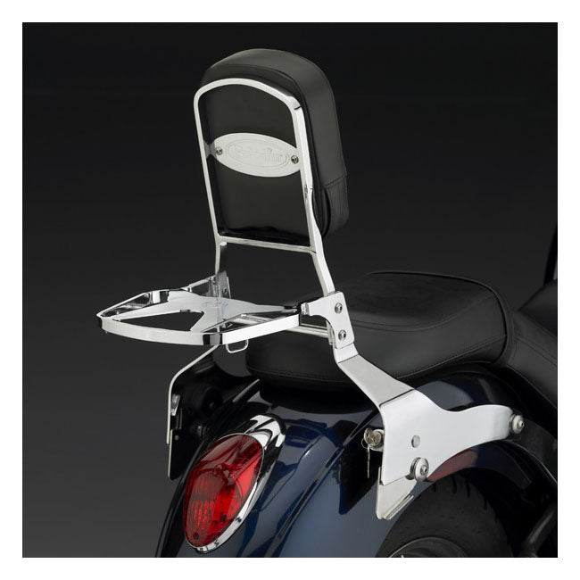 National Cycle Paladin® Quickset Mount Kit, Chrome – Suzuki: 2005-09 C90 Boulevard; 1998-04…