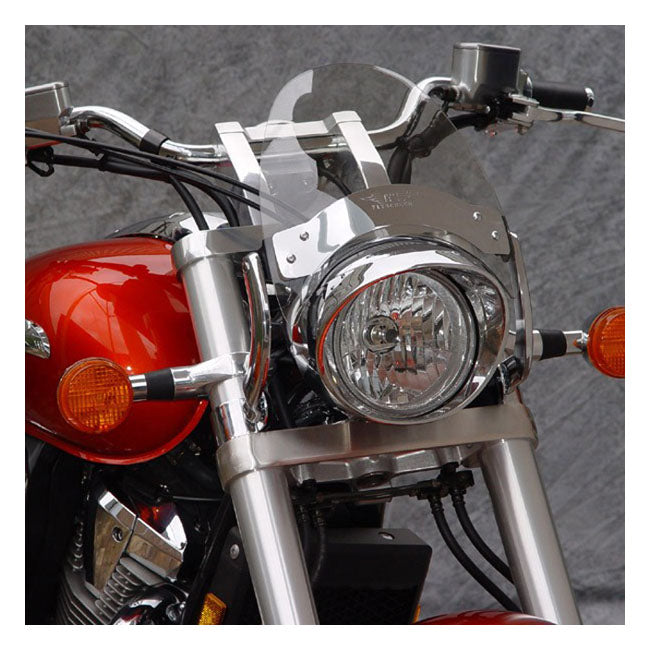 National Cycle Flyscreen® Ls Light Tint, Chrome – Ducati: 2002–2005 Monster 1000 I.e.…