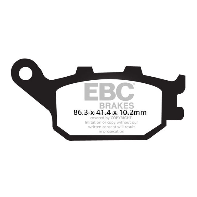 EBC Double-H Sintered Brake Pads – Rear: Honda: 1993–1997 CB 1000 F; 2013…