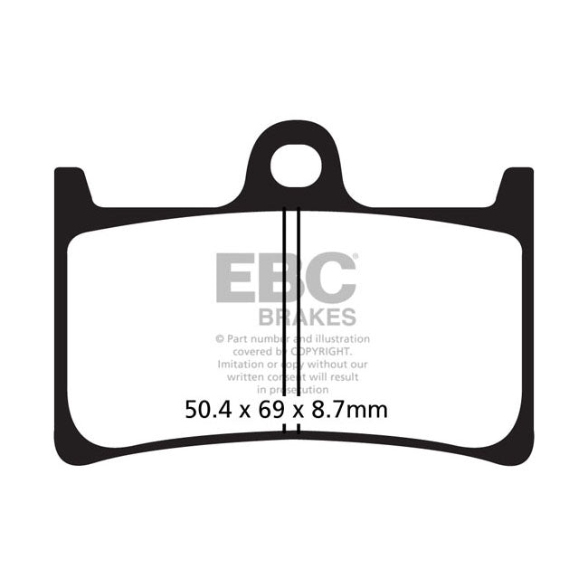 EBC Double-H Sintered Brake Pads – Front: Yamaha: 2002–2006 BT 1100…