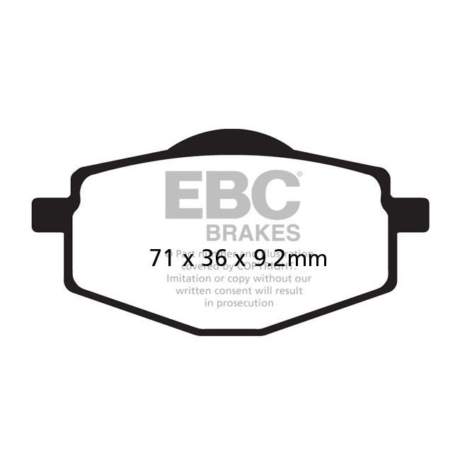 EBC Carbon X / TT Series Brake Pads – Front: Yamaha: 1985 FZ 400 N…