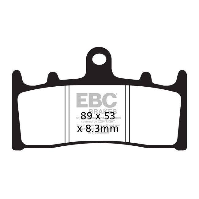EBC Double-H Sintered Brake Pads – Front: Kawasaki: 1999–2002 GPZ 900 R ZX…
