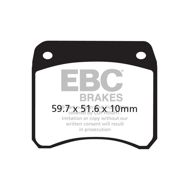 EBC Double-H Sintered Brake Pads – Front: Ducati: 74 750 Sport (4 Bolt Disc…