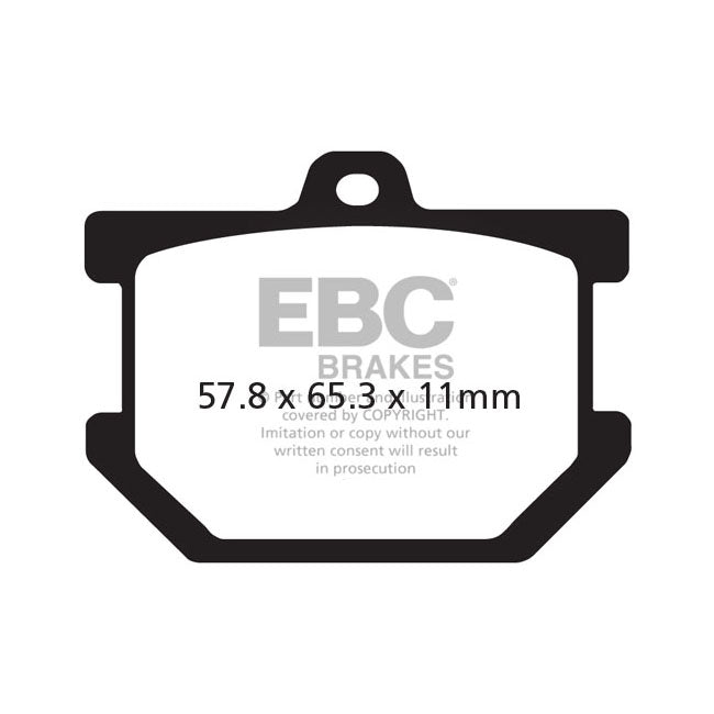 EBC V-pad Semi Sintered Brake Pads – Front: Yamaha: 79 XS 400; 1977–1979 XS…
