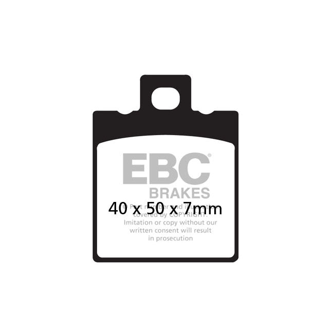 EBC V-pad Semi Sintered Brake Pads – Front: Moto Guzzi: 1991–2001 750 Nevada…