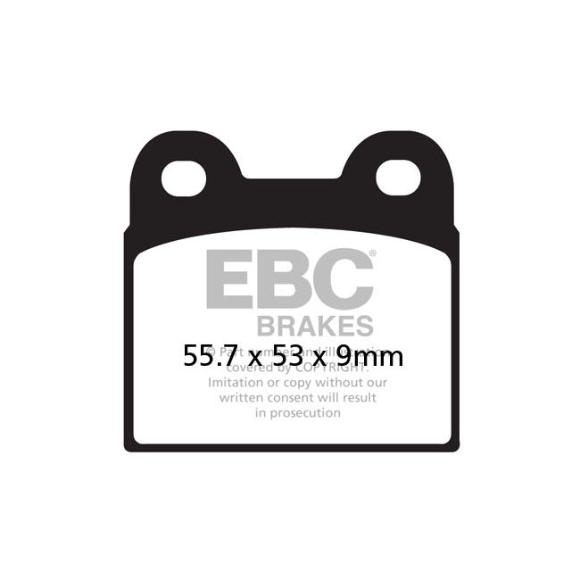 EBC V-pad Semi Sintered Brake Pads – Front: BMW : 1980–1985 R45 T; 1978–1985…