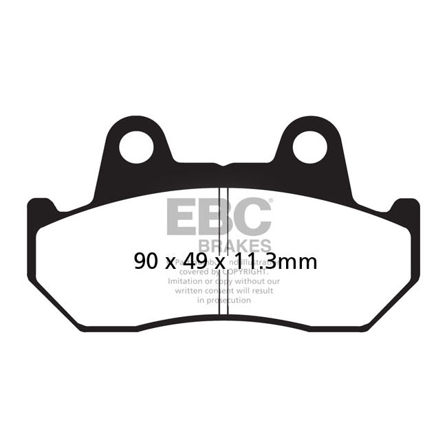 EBC Organic Brake Pads – Front: Honda: 1984–1986 GL 1200…