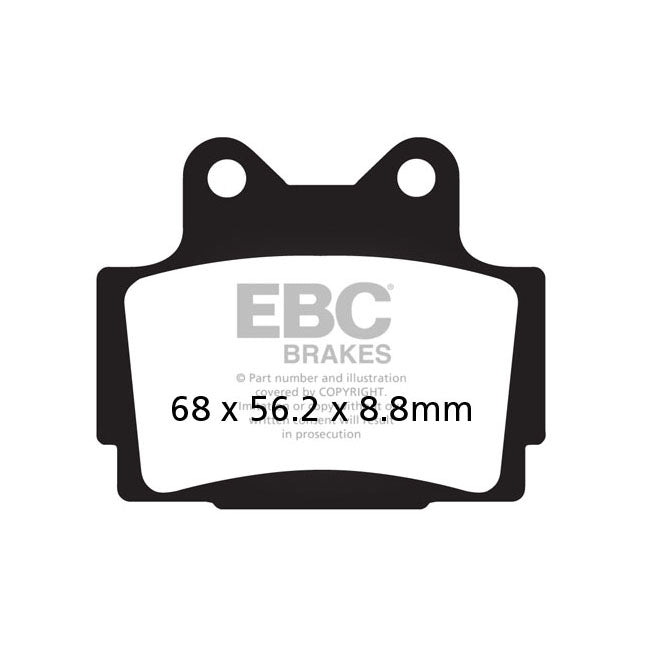 EBC Double-H Sintered Brake Pads – Front: Yamaha: 1986–1987 SRX 600; 1985…
