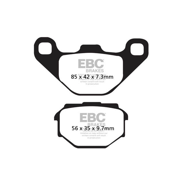 EBC Organic Brake Pads – Rear: Aprilia: 1995–2001 Moto 6.5…