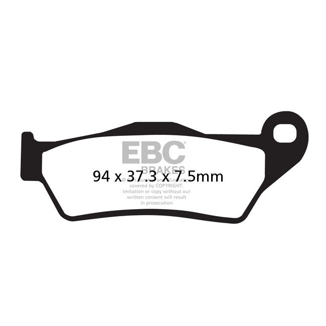 EBC Double-H Sintered Brake Pads – Front: Aprilia: 2001–2004 RST Futura…