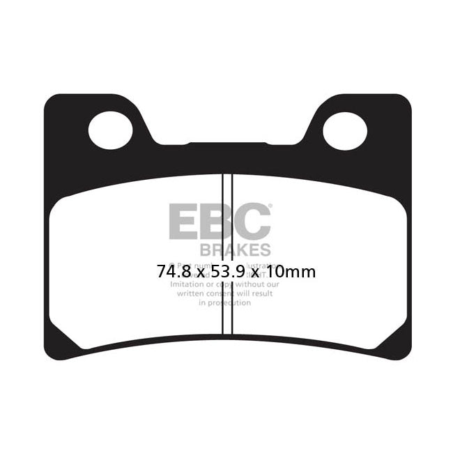 EBC Double-H Sintered Brake Pads – Front: Yamaha: 1991–1993 FZR 1000 EX UP…