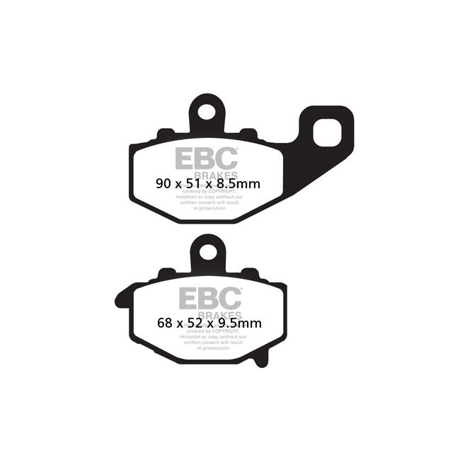 EBC Double-H Sintered Brake Pads – Rear: Kawasaki: 2006–2011;2012–2016…
