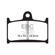 EBC Double-H Sintered Brake Pads – Front: Triumph: 92 Daytona 1000 (4 Cyl)…