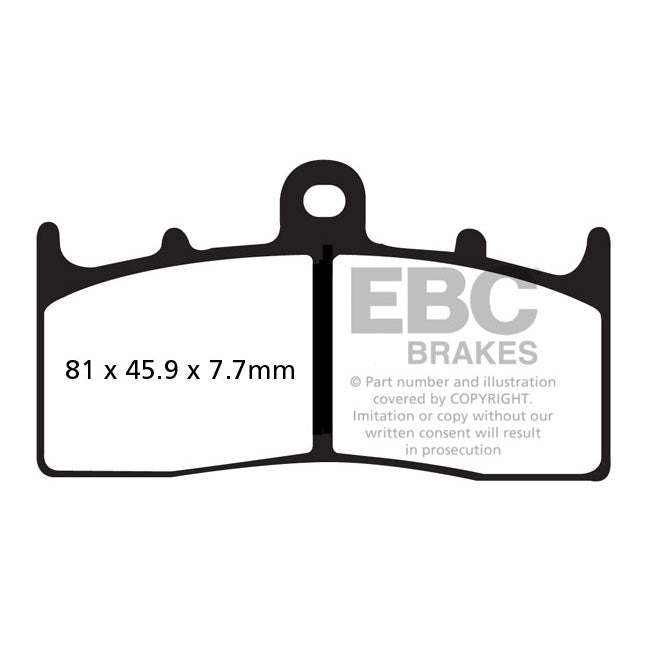 EBC Double-H Sintered Brake Pads – Front: BMW : 00 K1200 LT Nov. 2000-2007…
