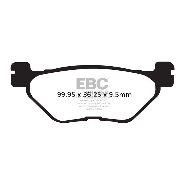 EBC V-pad Semi Sintered Brake Pads – Rear: Yamaha: 2017–2021 SCR 950 SCR 950…