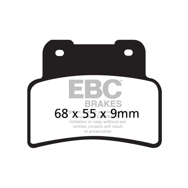 EBC Double-H Sintered Brake Pads – Front: Aprilia: 2008–2016 Dorsodura 750…