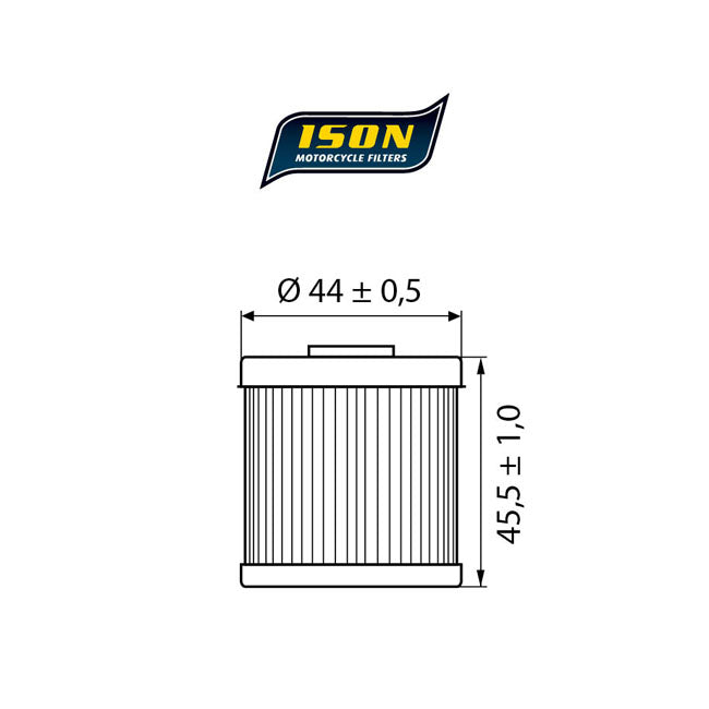 ISON 154 Oil Filter – Yamaha: 1980 SR 500