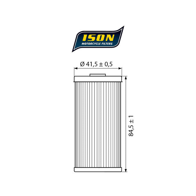 ISON 611 Oil Filter – BMW: 2008–2011 G 450 X