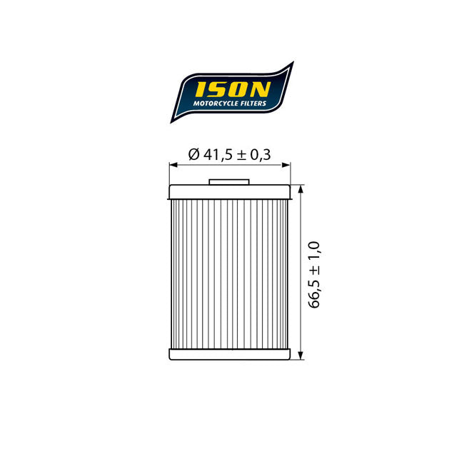 ISON 655 Oil Filter – KTM: 2007–2008 690 Rally Factory Replica…