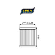 ISON 972 Oil Filter – Yamaha: 2004–2013 YP 400 Majesty…