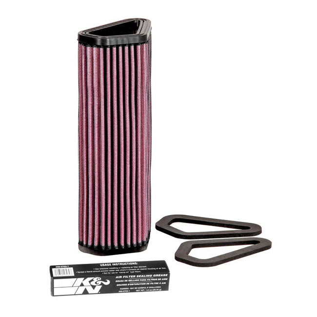 K&N Replacement Air Filter – DUCATI: 2007–2008 1098; 2008–2009 1098R…