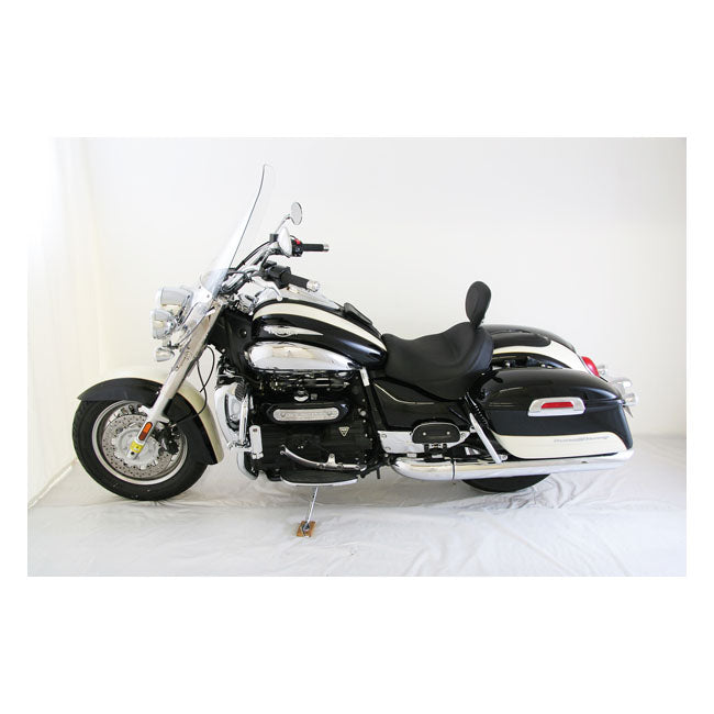 Mustang Vintage 2-P Touring Seat Plain Black – Triumph: 2008–2018 Rocket III
