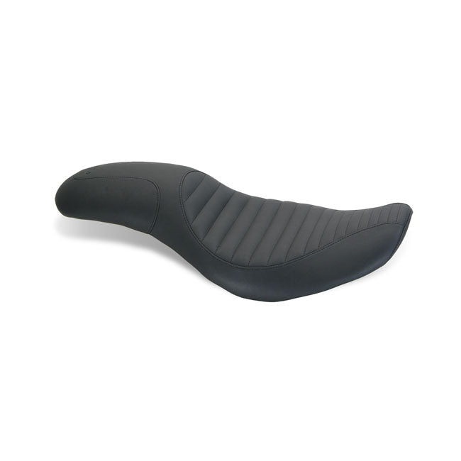 Mustang 1-P Tripper Fastback Seat Tuck-n-Roll Black – Triumph: 2010–2018 Thunderbird…