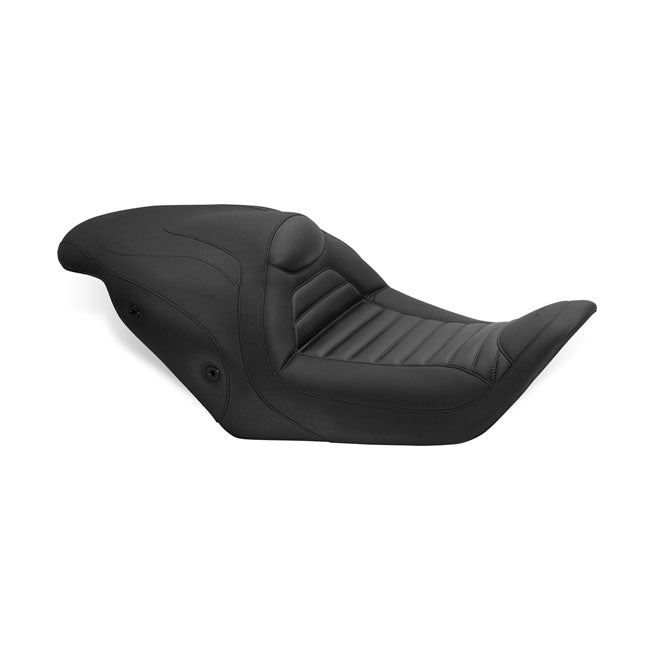 Mustang Deluxe Tripper Fastback Seat Tuck-n-Roll Black – 2013–2017 Honda Gold Wing F6B
