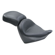 Mustang Vintage Wide Touring Solo Seat Plain Black – 2010–2020 Honda VT1300CX Fury