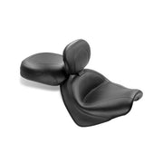 Mustang 2-P Wide Touring Seat Plain Black – Honda: 2004–2009 VTX1300C