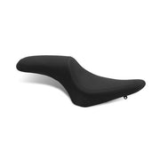 Mustang 1-P Tripper Fastback Seat Plain Black – 2014–2020 Yamaha Bolt
