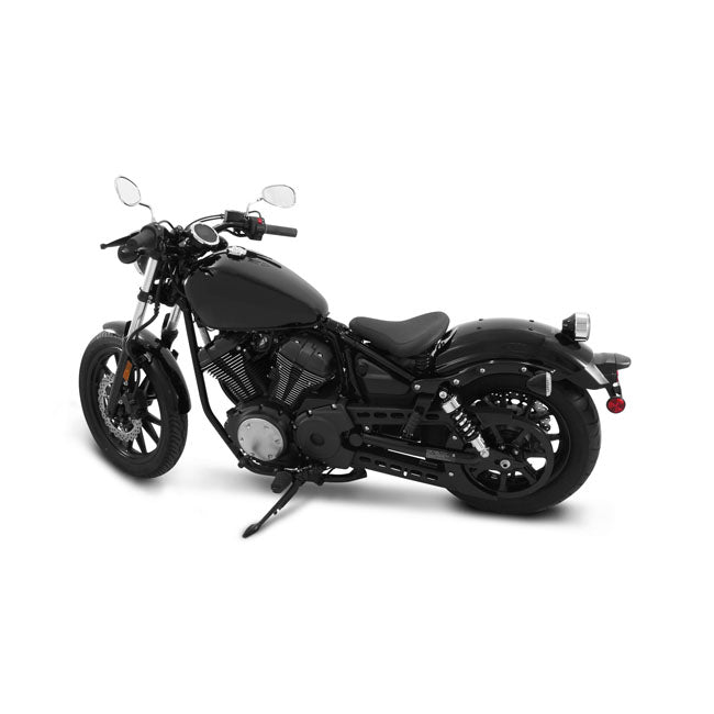 Mustang Spring Solo Seat Plain Black – 2014–2020 Yamaha Bolt
