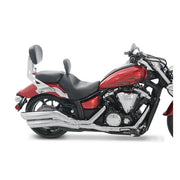 Mustang Wide Touring Vintage Seat Plain Black – Yamaha: 2011–2017 Stryker