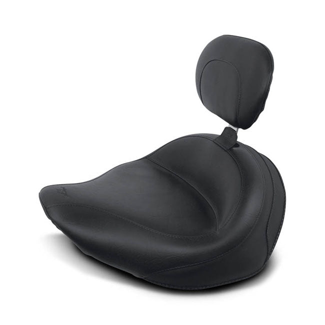 Mustang Wide Touring Vintage Solo Seat Plain Black – 2006–2010; 2012–2015 Yamaha Roadliner…