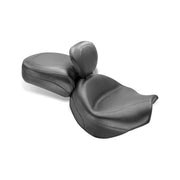 Mustang 2-P Wide Touring Vintage Seat Plain Black – Kawasaki: 2004–2010 Vulcan 2000…