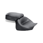 Mustang 2-P Wide Touring Vintage Seat Plain Black – Kawasaki: 2003–2008 Vulcan 1600 Classic…