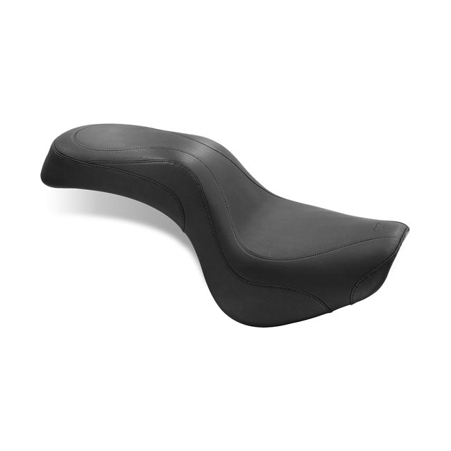 Mustang Daytripper Seat Plain Black – Kwasaki: 2006–2020 Vulcan 900 Classic…