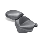 Mustang 2-P Wide Touring Vintage Seat Plain Black – Suzuki 2001–2004 VL800 Volusia…