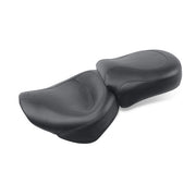 Mustang 2-P Wide Touring Vintage Seat Plain Black – Suzuki 2001–2004 VL800 Volusia…