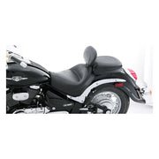 Mustang 2-P Wide Touring Vintage Seat Plain Black – Suzuki: 2009–2020 Boulevard C50; C50T