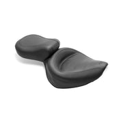 Mustang Wide Touring Vintage Seat Plain Black – Suzuki: 1985–2004 VS700; VS750; VS800…