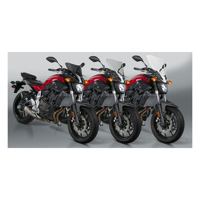 National Cycle NC VStream+® Sport Windshield Dark Tint – Yamaha: 2014–2017 FZ-07/MT-07