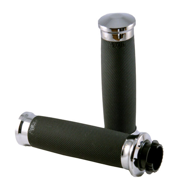 Avon Grips Avon MT Custom Contour Grips Chrome