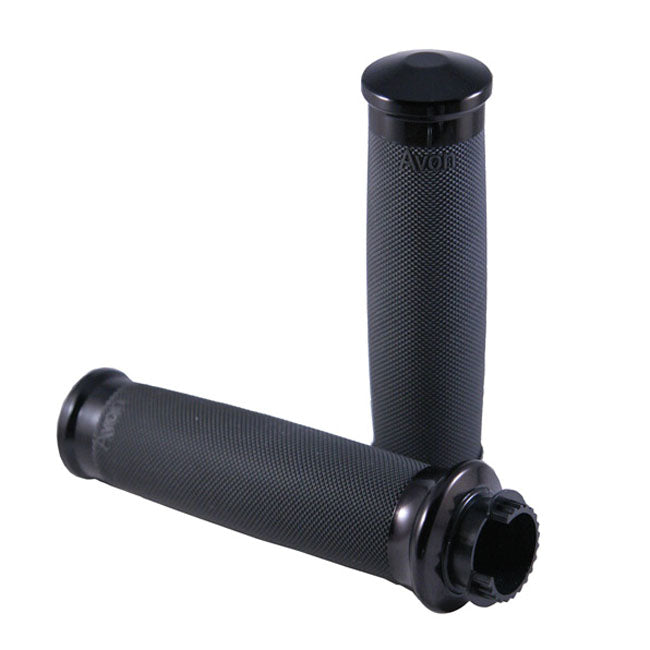 Avon Grips Avon MT Custom Contour Grips Black Anodized