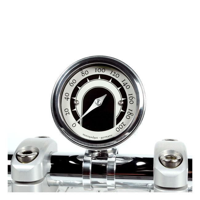Motogadget Tiny Mount Cup ''Streamline'' 22mm. Polished – Mount Motoscope Tiny to 22mm Handlebars