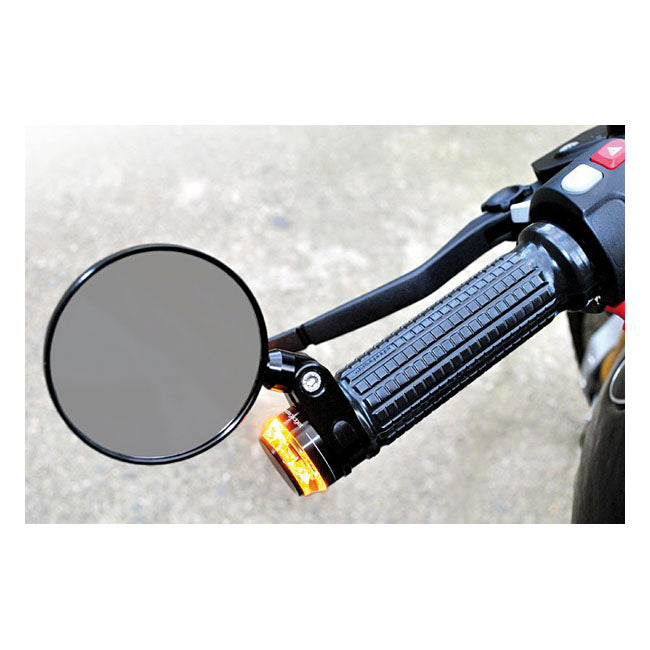 Motogadget Mo.Grip Soft Rubber Grip Black – For 7/8" (22 Mm) Handlebars