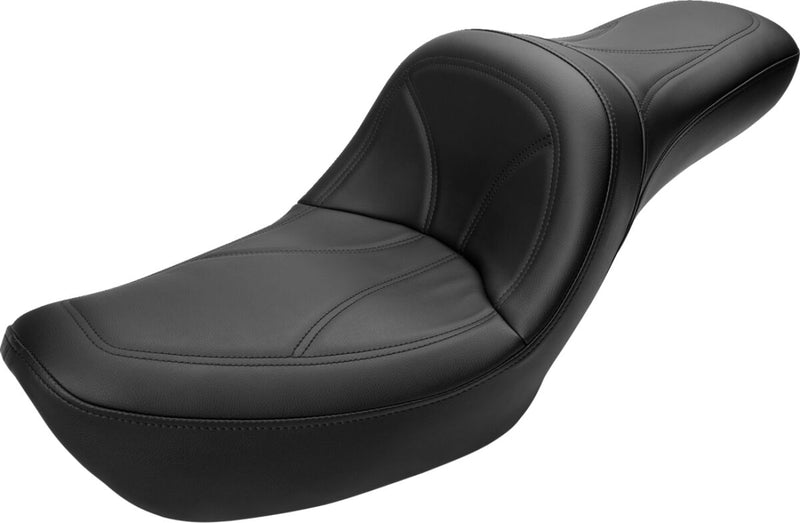 Saddlemen King 2-Up Seat Black Saddlehyde™ - 83G5HFJ