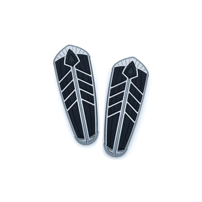 Kuryakyn Spear Driver Floorboard Inserts Chrome – 2014–2020 Indian