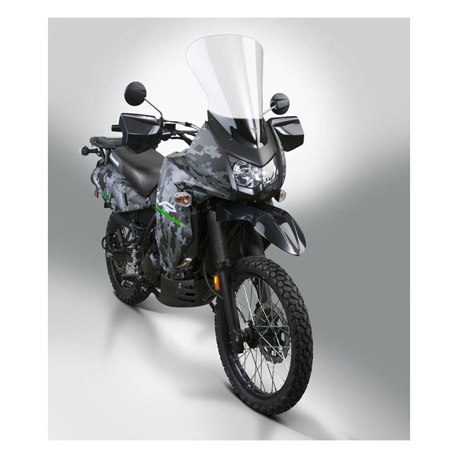 National Cycle NC VStream® Touring Windshield Clear – Kawasaki: 2008–2018 KLR650